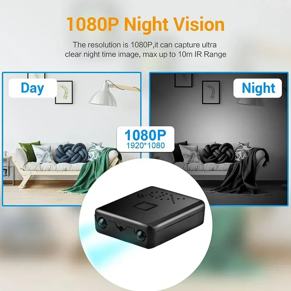 Mini Camera Wifi Camera video 4K Full HD 1080P Video Recorder Mic Motion Detection Night Vision Security Smart Home IP Web|Surprinde orice!